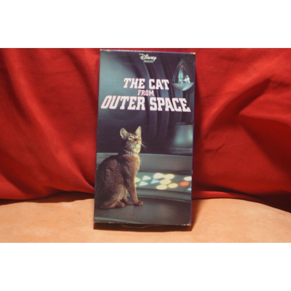 The Cat From Outer Space 1974 VHS 1997 Release (Disney) Fantasy Adventure SCIFI